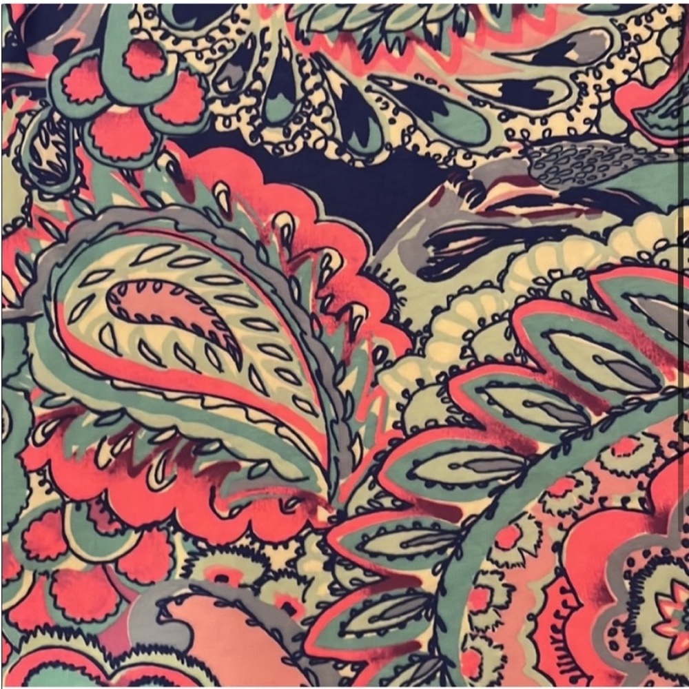 Lilly Pulitzer Top Womens XXS Pink Blue Tristan Long Sleeve Top - Picture 4 of 7